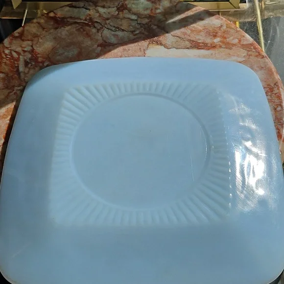 Vintage Fire-King Azurite Charm Set - Picture 7 of 7